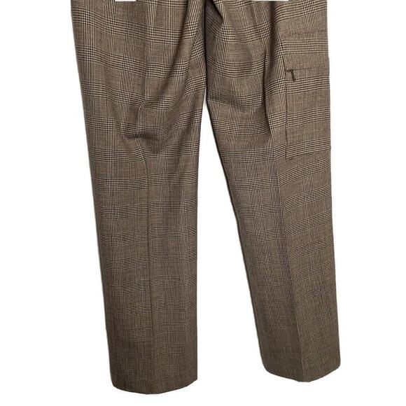Vtg Lilly Pulitzer Wool Blend Houndstooth Trousers Pants Size 2 Light‎ Academia - Picture 9 of 11